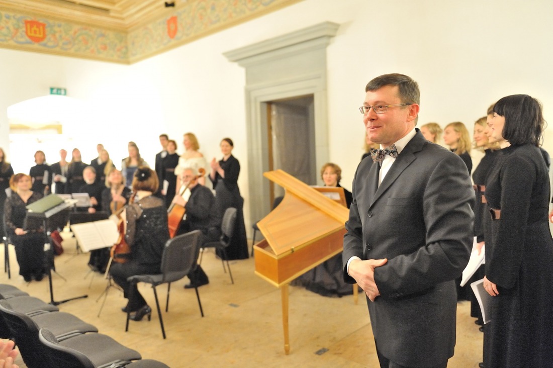 Netektis. Dirigentas Romualdas Gražinis, Valdovų rūmų muziejuje pradėjęs koncertų ciklo tradiciją