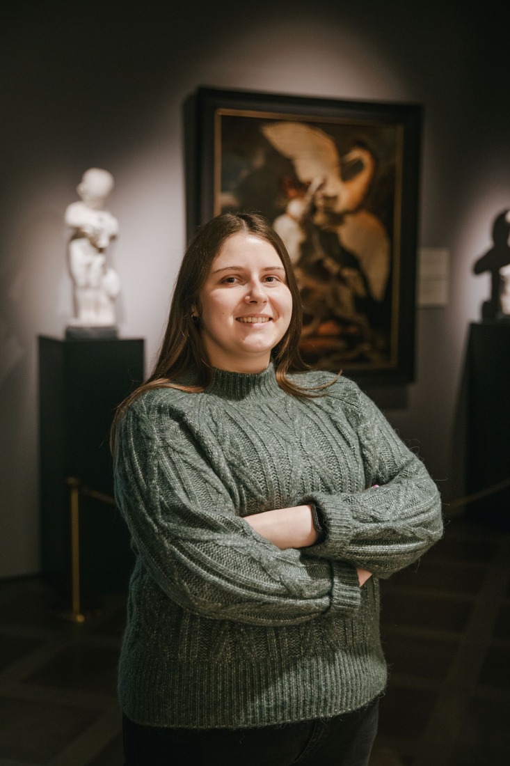 Parodos kuratorė Gabija Tubelevičiūtė