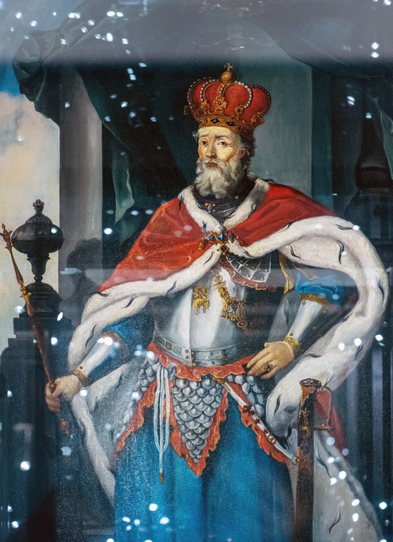 Aleksandro Jogailaičio portreto fragmentas
