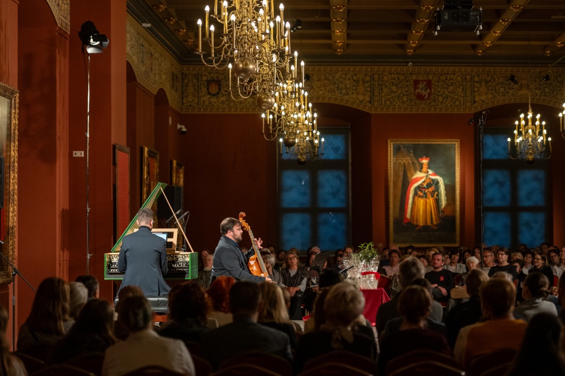 2025 m. festivalio „Banchetto musicale“ renginio akimirka