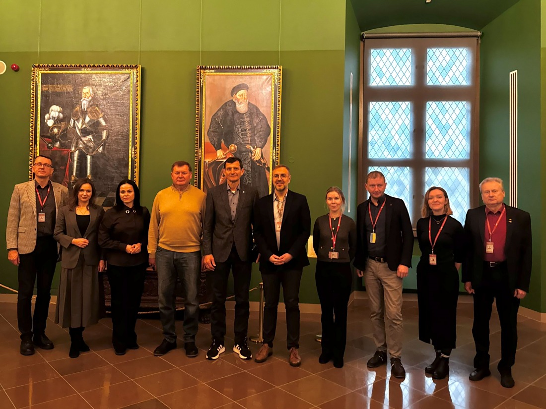 Ukrainian Delegation Visits the Palace of the Grand Dukes to Explore Shared Lithuanian-Ukrainian History and Cultural Heritage Protection
