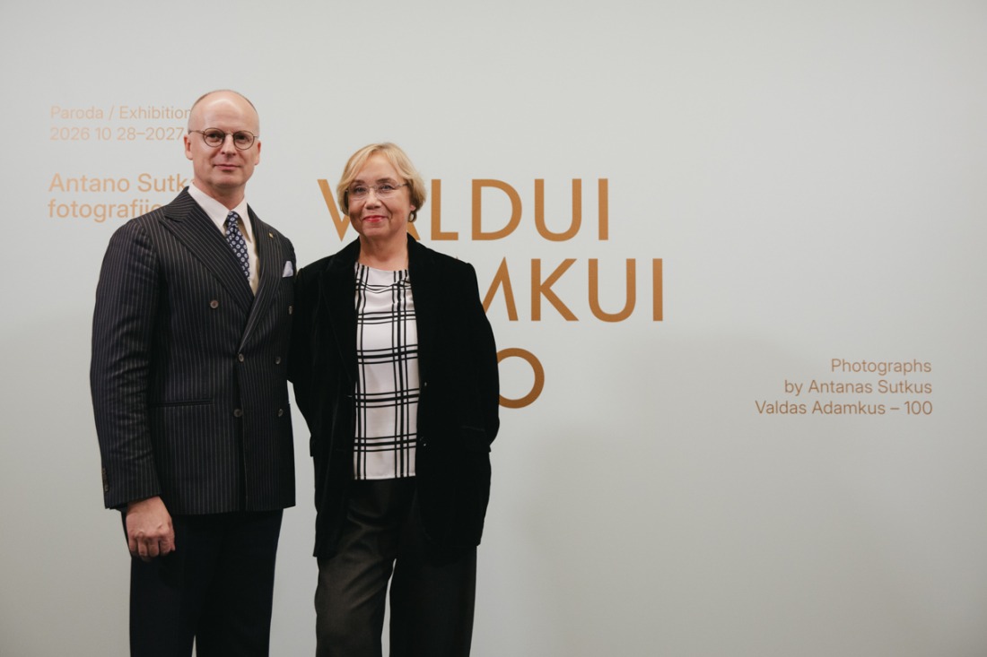 Antano Sutkaus fotografijų parodos „Valdui Adamkui – 100“ atidarymas