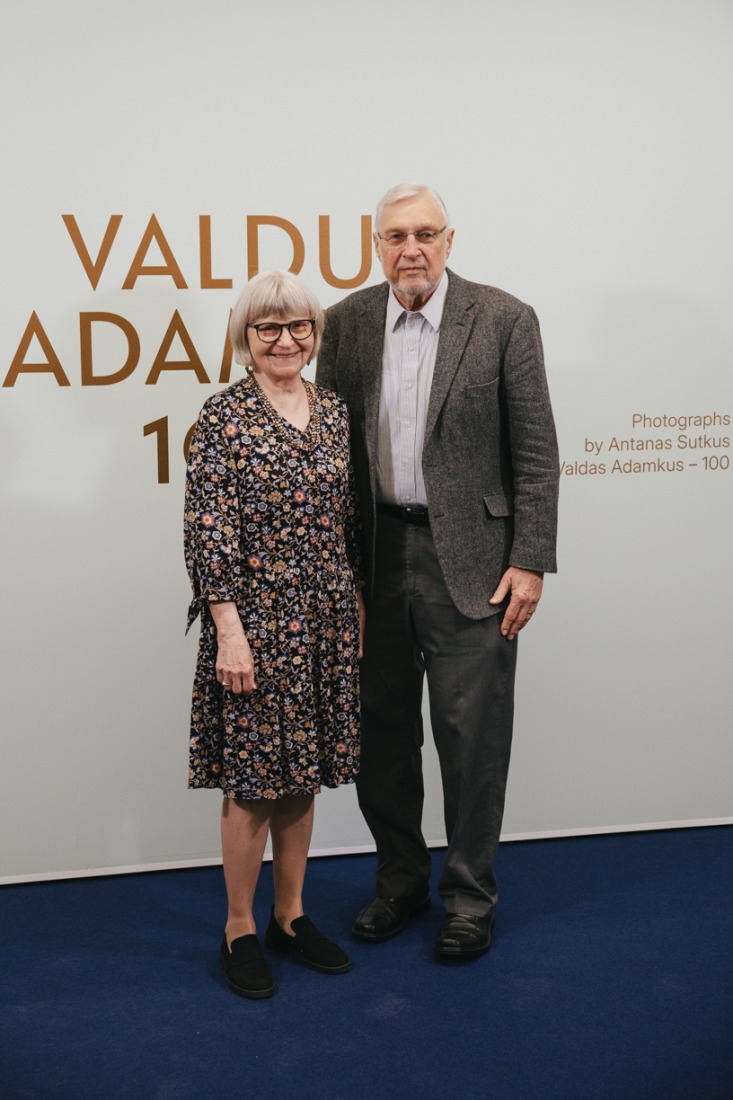 Antano Sutkaus fotografijų parodos „Valdui Adamkui – 100“ atidarymas