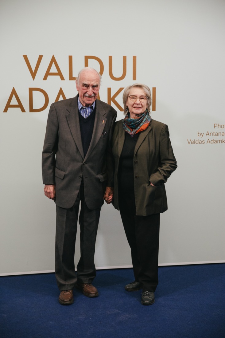 Antano Sutkaus fotografijų parodos „Valdui Adamkui – 100“ atidarymas