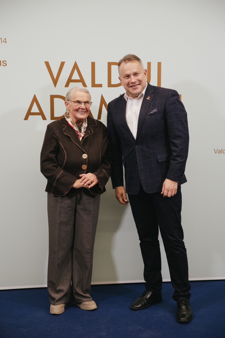 Antano Sutkaus fotografijų parodos „Valdui Adamkui – 100“ atidarymas