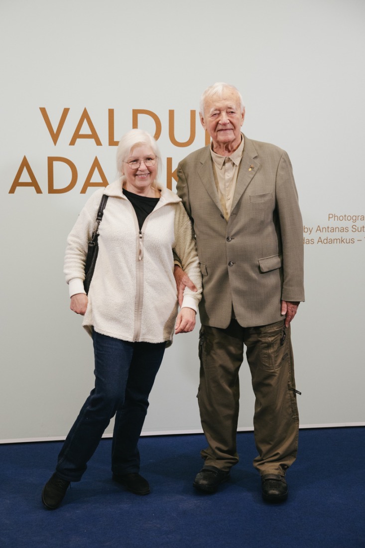 Antano Sutkaus fotografijų parodos „Valdui Adamkui – 100“ atidarymas
