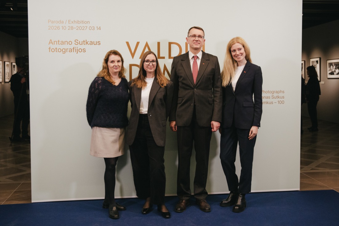 Antano Sutkaus fotografijų parodos „Valdui Adamkui – 100“ atidarymas