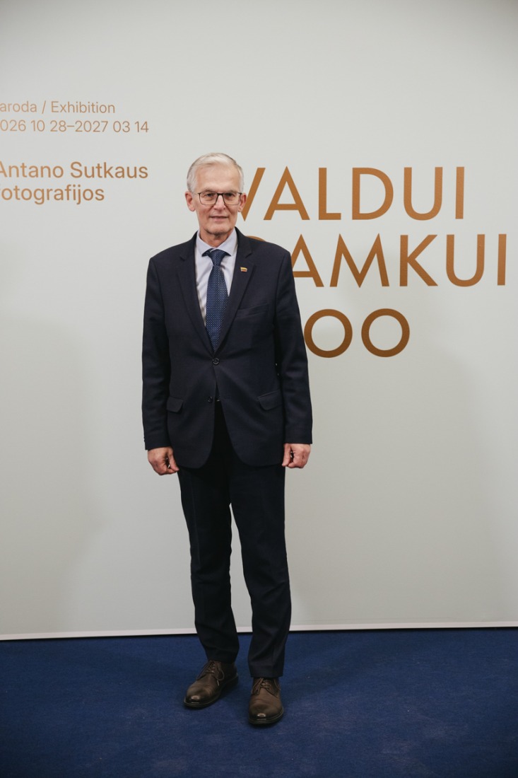Antano Sutkaus fotografijų parodos „Valdui Adamkui – 100“ atidarymas