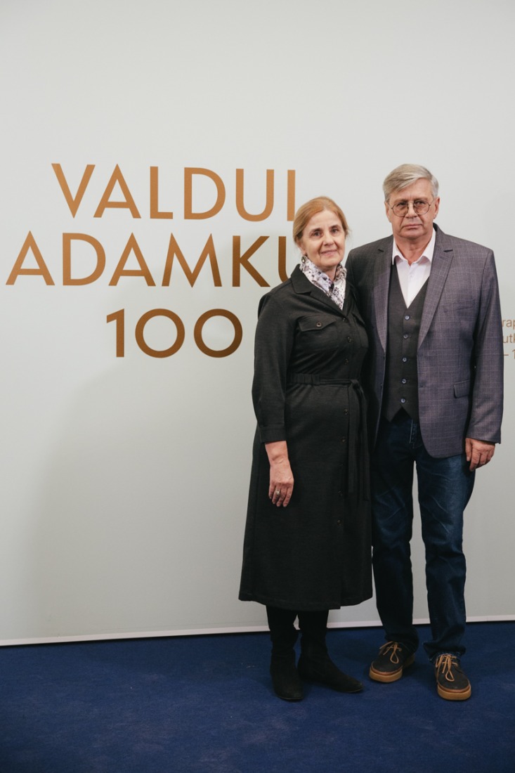 Antano Sutkaus fotografijų parodos „Valdui Adamkui – 100“ atidarymas