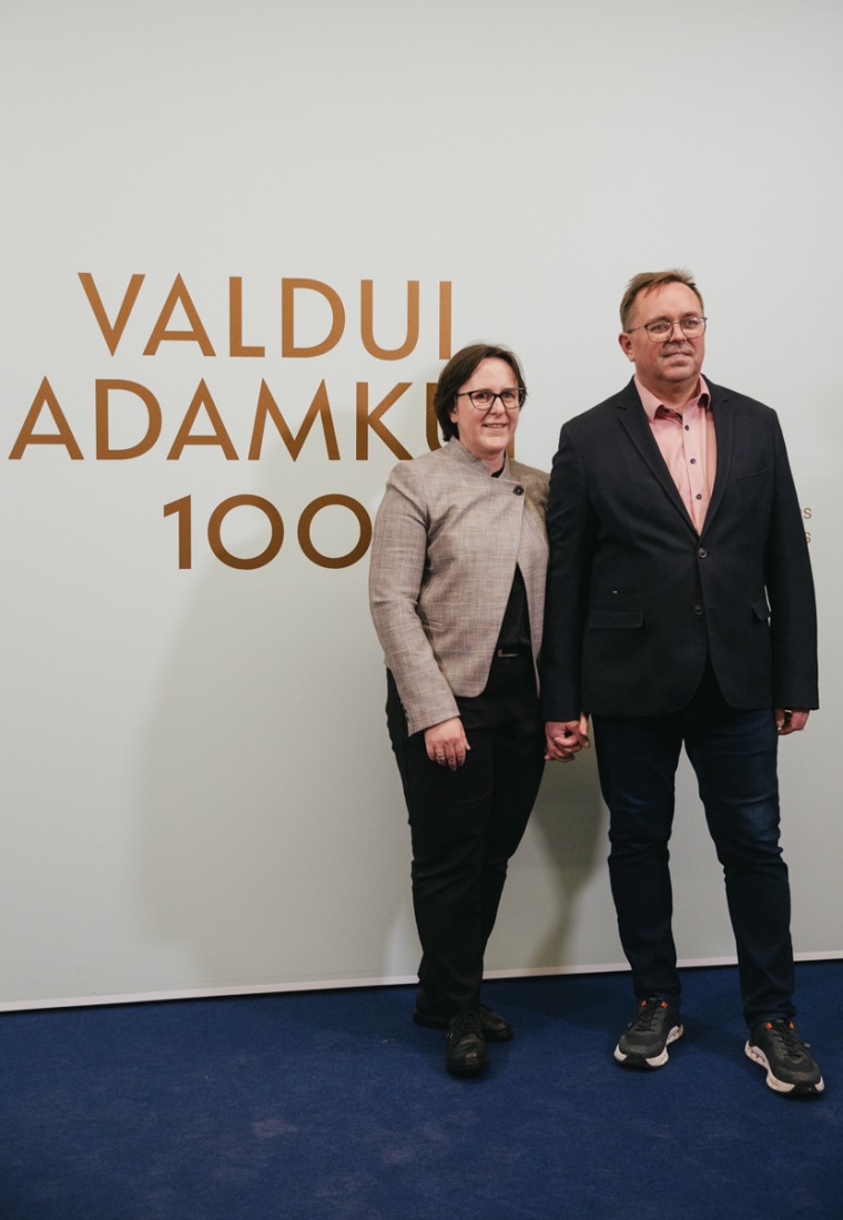 Antano Sutkaus fotografijų parodos „Valdui Adamkui – 100“ atidarymas