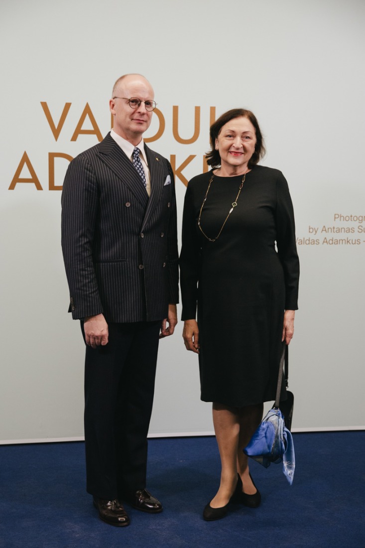 Antano Sutkaus fotografijų parodos „Valdui Adamkui – 100“ atidarymas