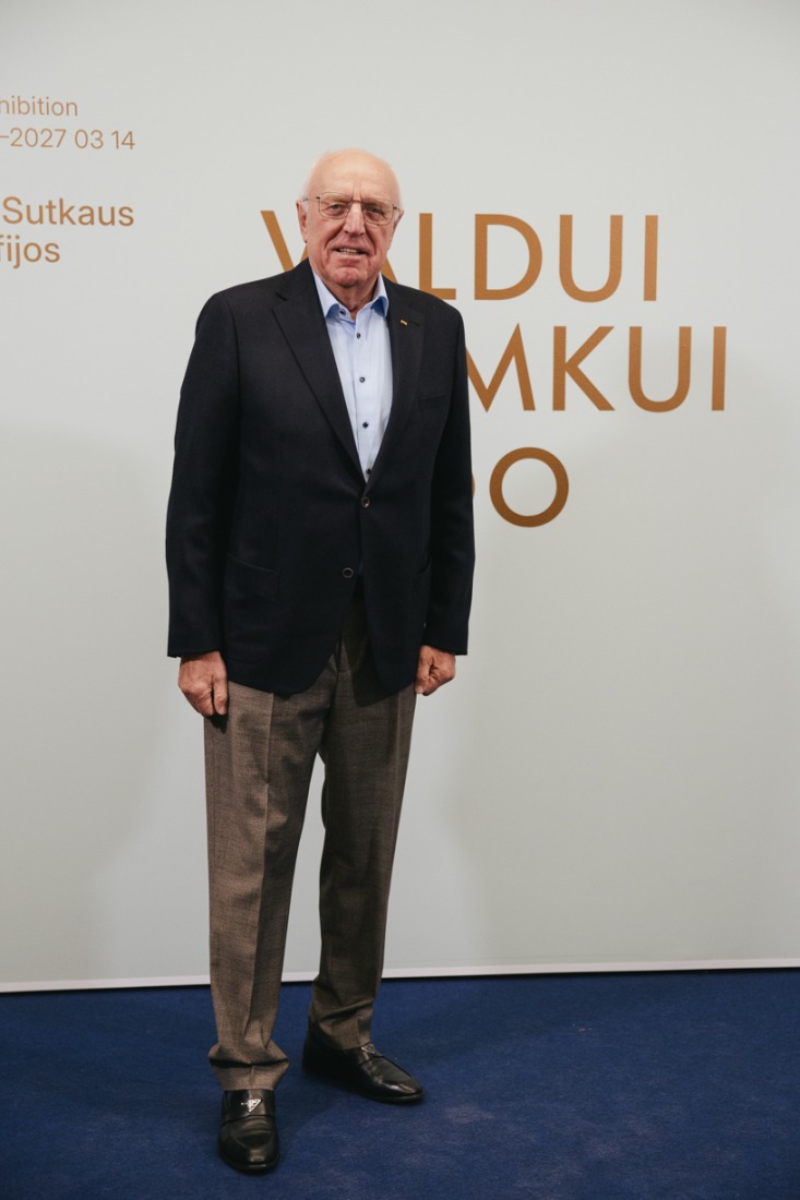 Antano Sutkaus fotografijų parodos „Valdui Adamkui – 100“ atidarymas