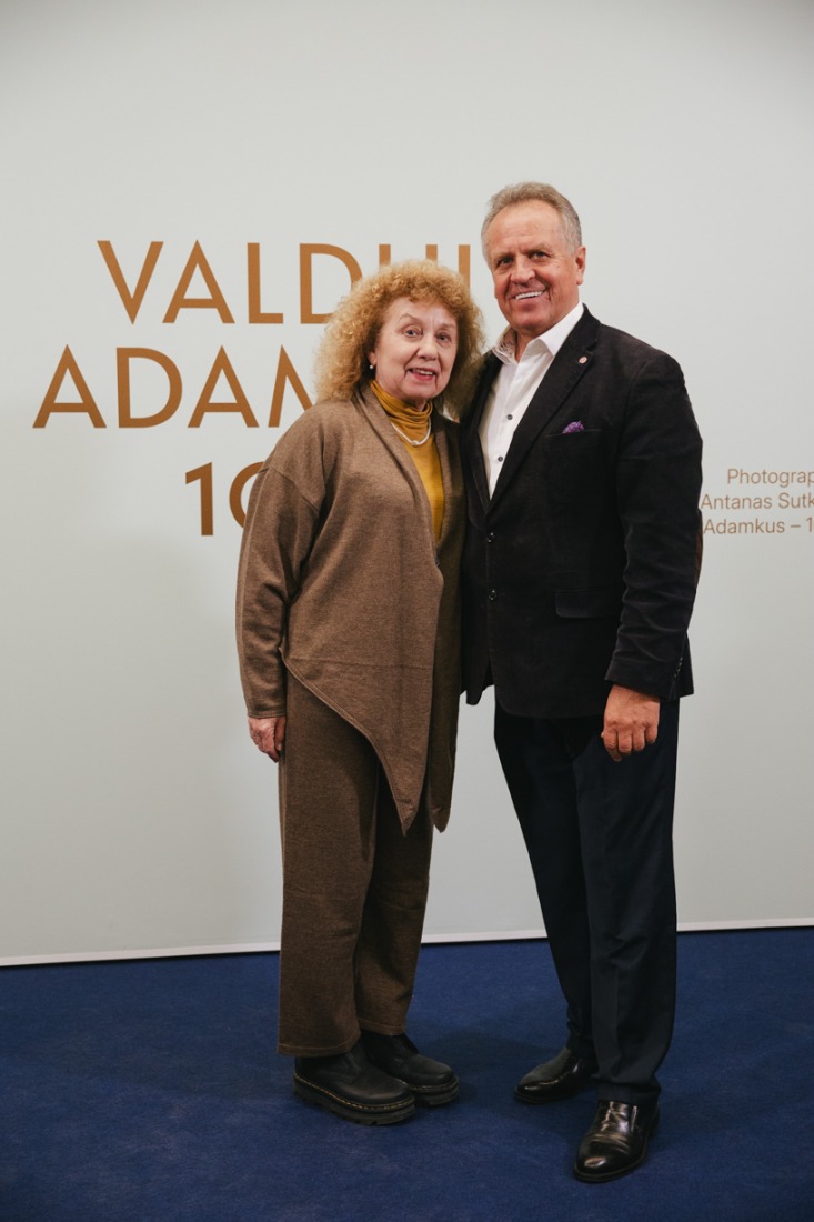Antano Sutkaus fotografijų parodos „Valdui Adamkui – 100“ atidarymas
