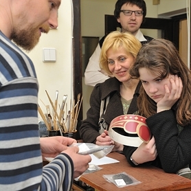 Unikali galimybė iš arti pažinti subtilų restauratoriaus darbą