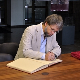 „Džiaugiuosi, pamatęs šiuos rūmus“, – sako Antanas Mockus
