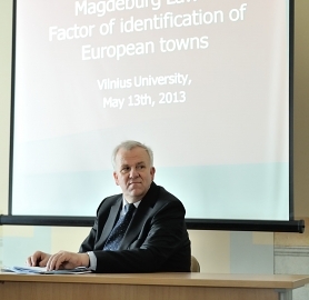 Vieša paskaita „Magdeburgo teisė – Europos miestų tapatumo veiksnys“