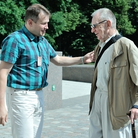 Valdovų rūmų muziejuje lankėsi žinomas Lenkijos istorikas