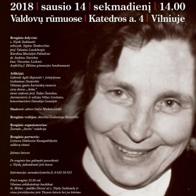 Popietė su Laisvės premijos laureate s. Nijole Sadūnaite