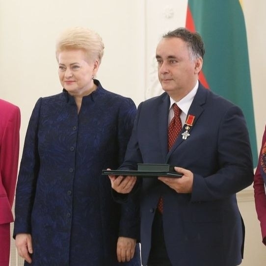 Valdovų rūmų muziejaus bendradarbiui iš Italijos – garbingas apdovanojimas