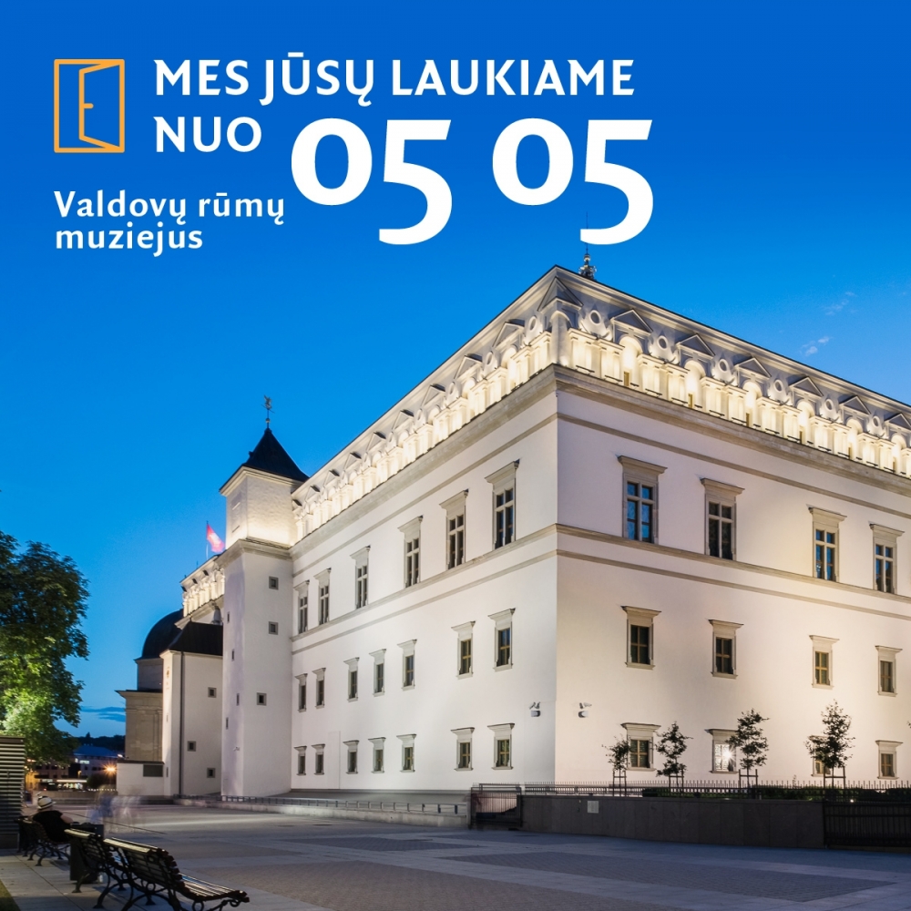 Muziejai vėl laisvi: Valdovų rūmai atsivers su ypatinga lankytojų apsaugos sistema