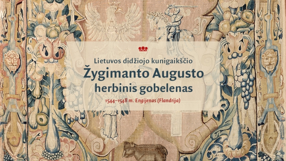 Žygimanto Augusto herbinis GOBELENAS
