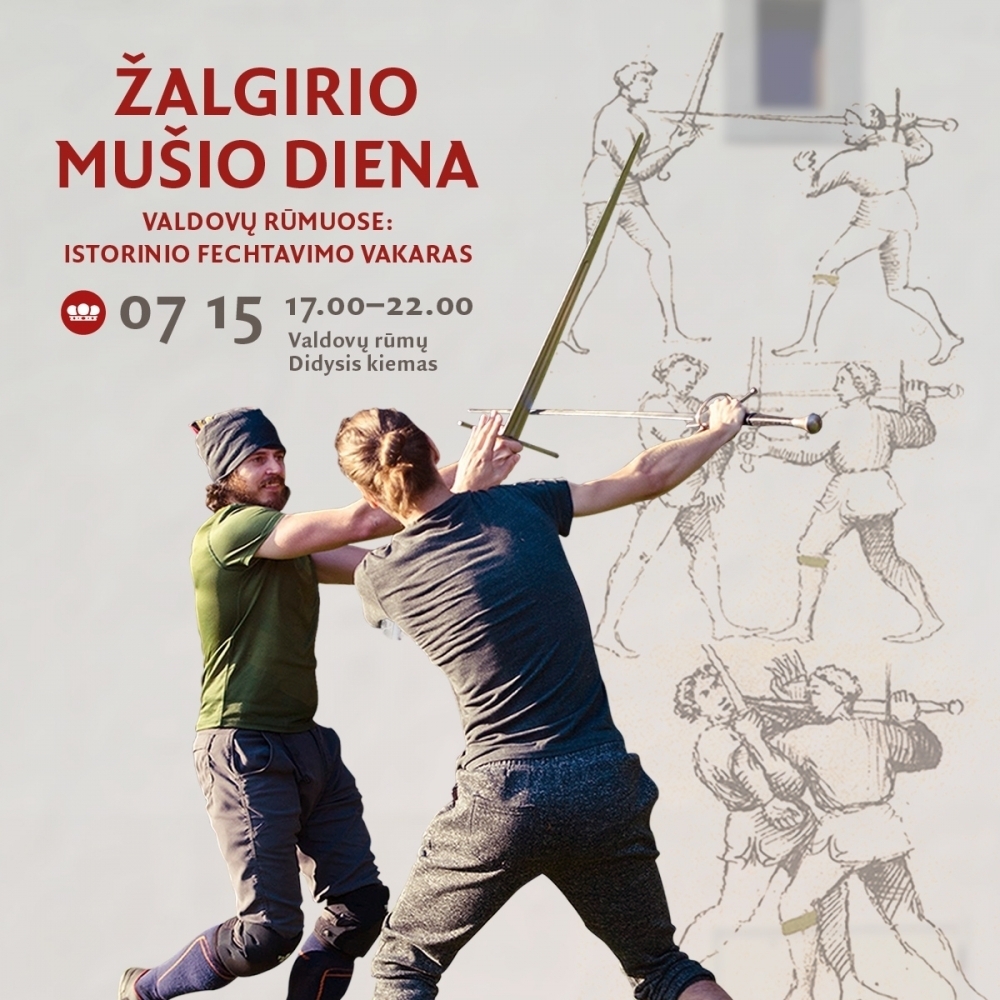 Žalgirio mūšio jubiliejui – istorinio fechtavimo vakaras