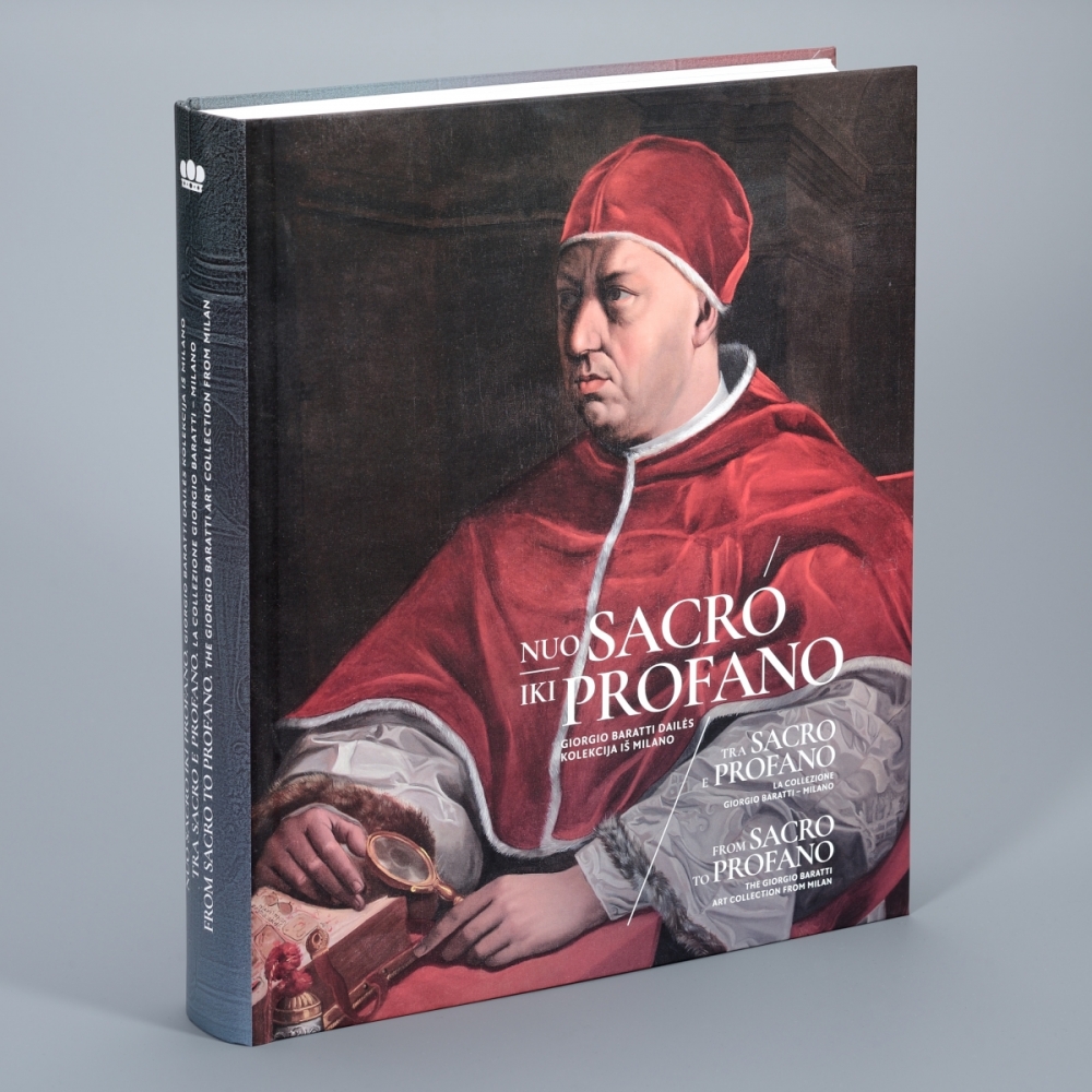 NAUJIENA! Parodos katalogas „NUO SACRO IKI PROFANO. Giorgio Baratti dailės kolekcija iš Milano“