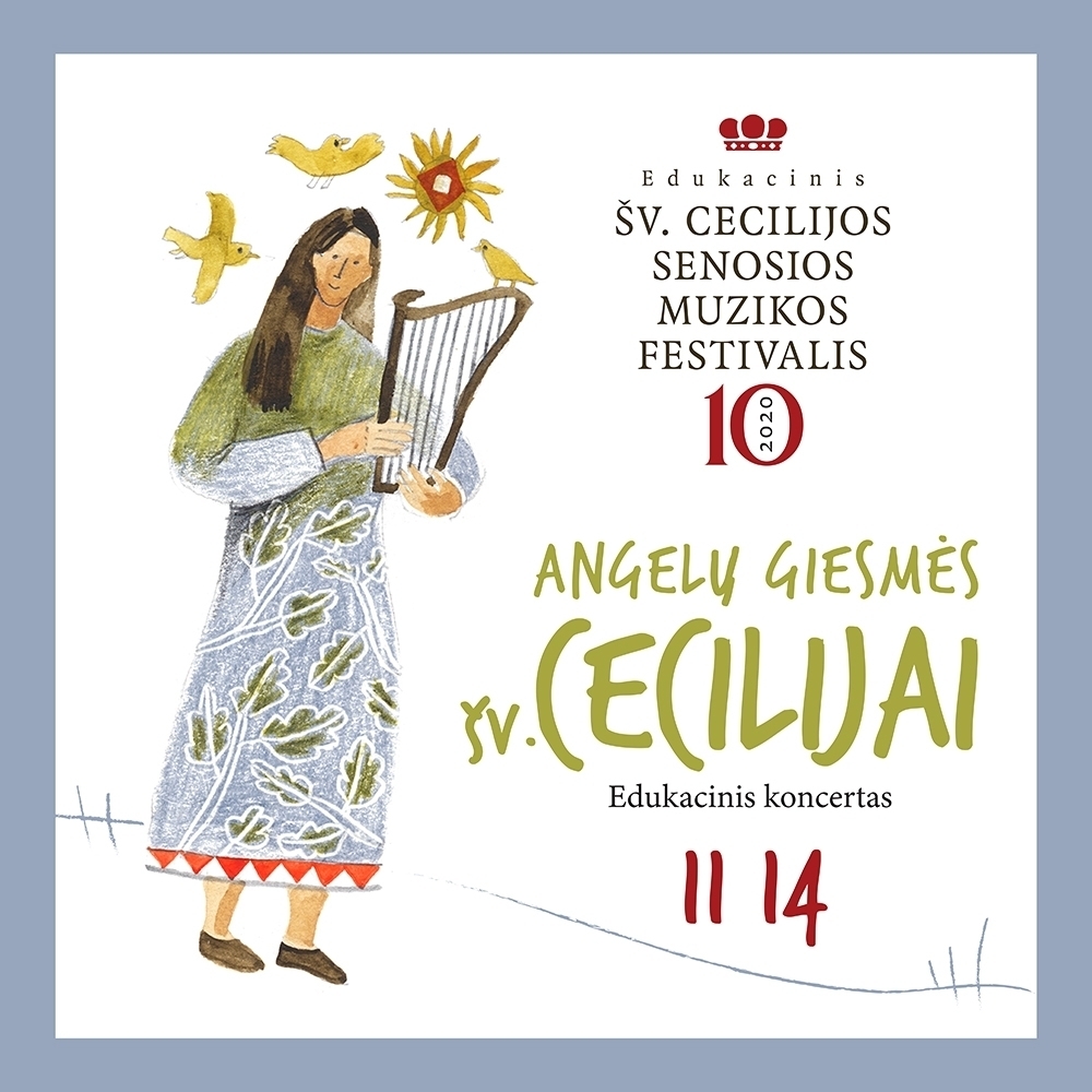 Edukacinis koncertas „Angelų giesmės Šv. Cecilijai“