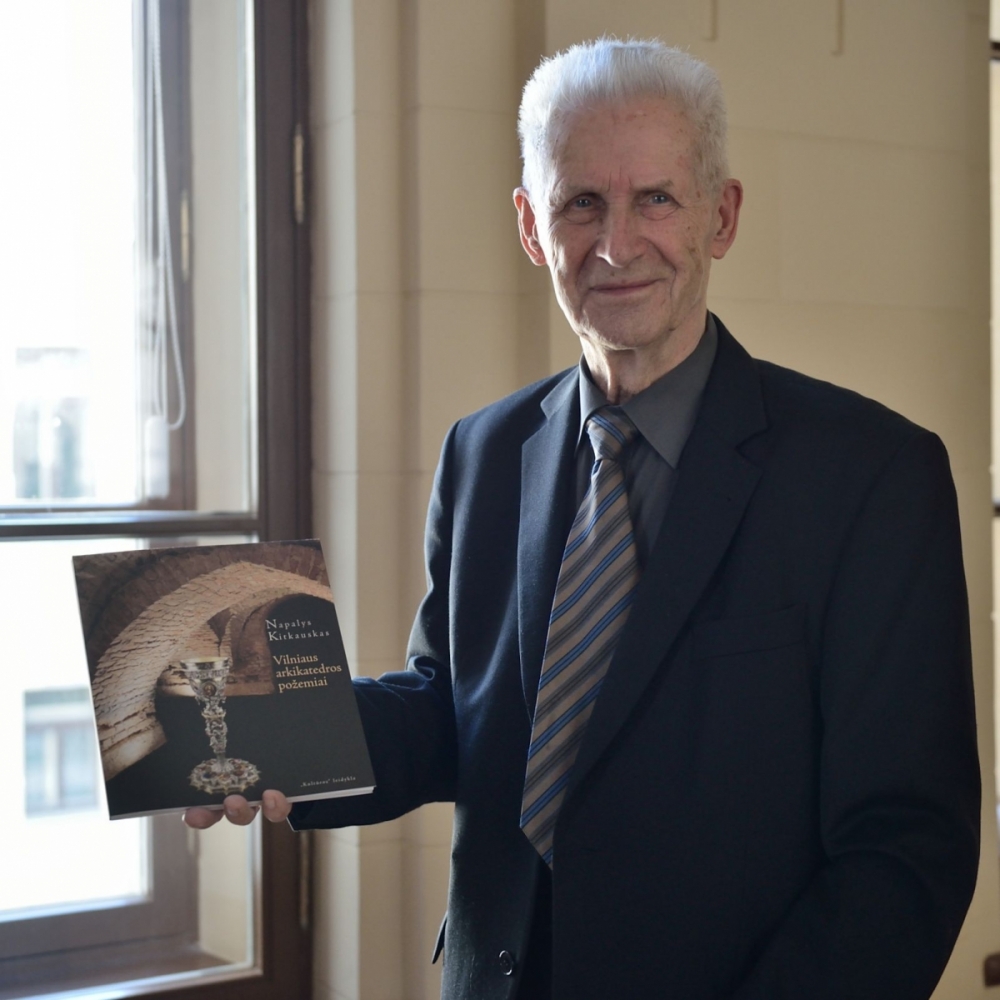 Vilniaus pilių riteris ir metraštininkas dr. Kazys Napaleonas Kitkauskas švenčia garbingą jubiliejų