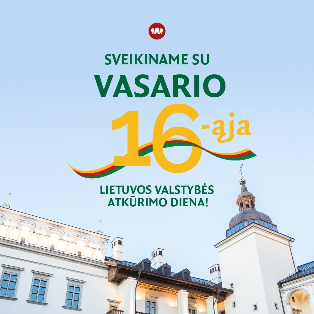 Valdovų rūmų muziejus sveikina!