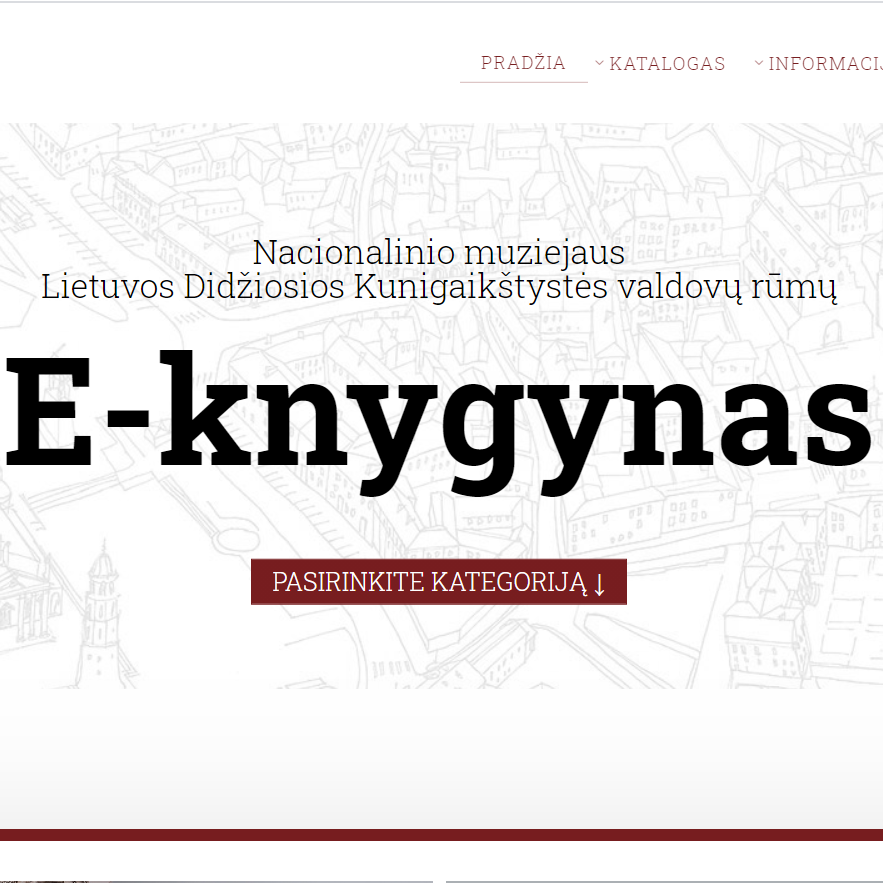 Valdovų rūmų muziejus atvėrė elektroninio knygyno duris