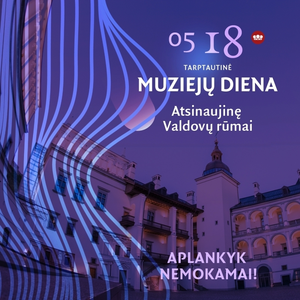 Pandemija neįveikė Muziejų dienos: Valdovų rūmuose lankytis bus galima nemokamai ir ilgiau