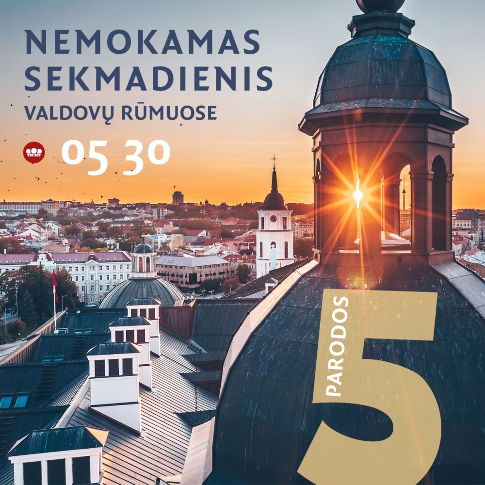 Nemokamas sekmadienis Valdovų rūmuose – įžanga į vasaros sezoną