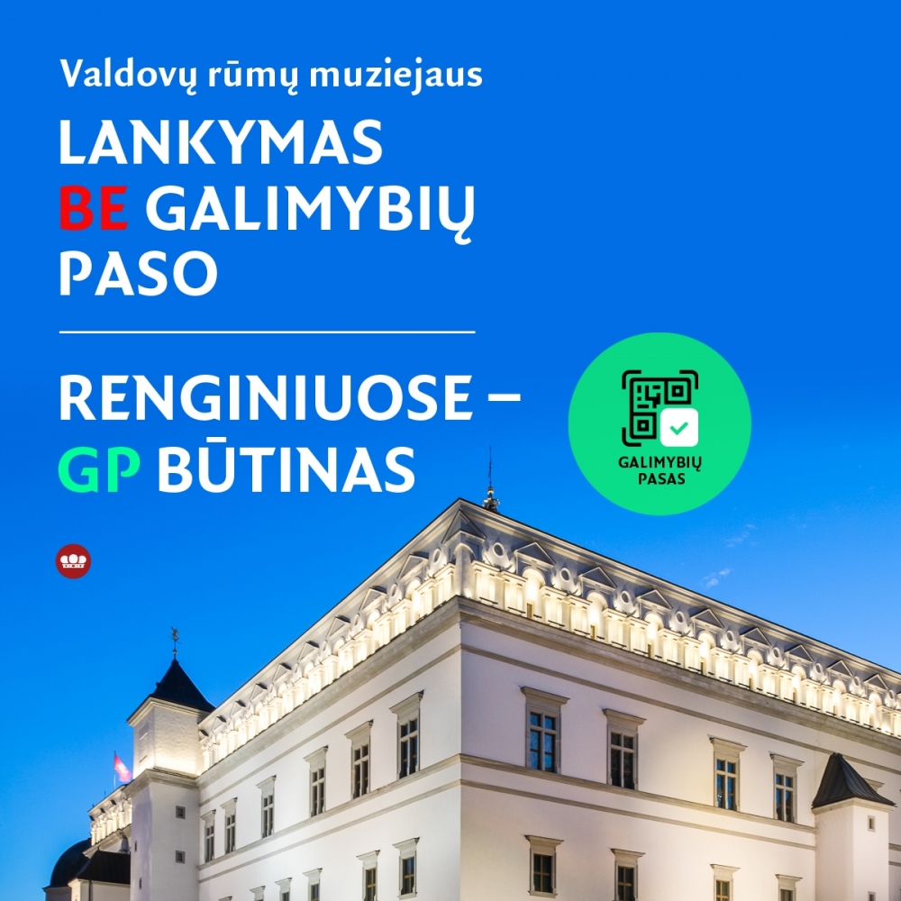 Galimybių pasas reikalingas tik einant į renginius