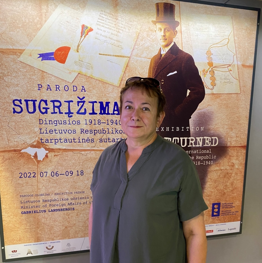 Restauratorių iššūkiu tapo Lietuvos ir Sovietų Rusijos sienų žemėlapis