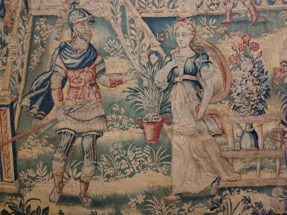 Renesanso gobelenuose – dramatiškos meilės istorijos iš Antikos mitologijos