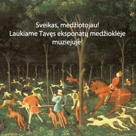 Medžioklės diena Valdovų rūmuose