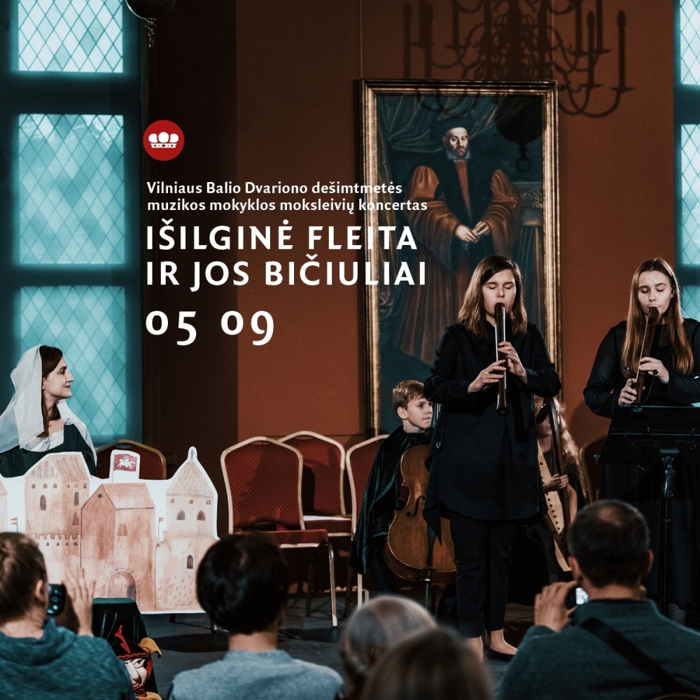 Moksleivių koncertas „Išilginė fleita ir jos bičiuliai“