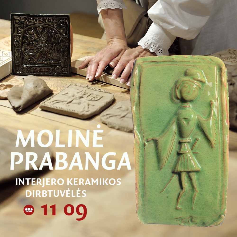 Molinė prabanga. Interjero keramikos dirbtuvėlės