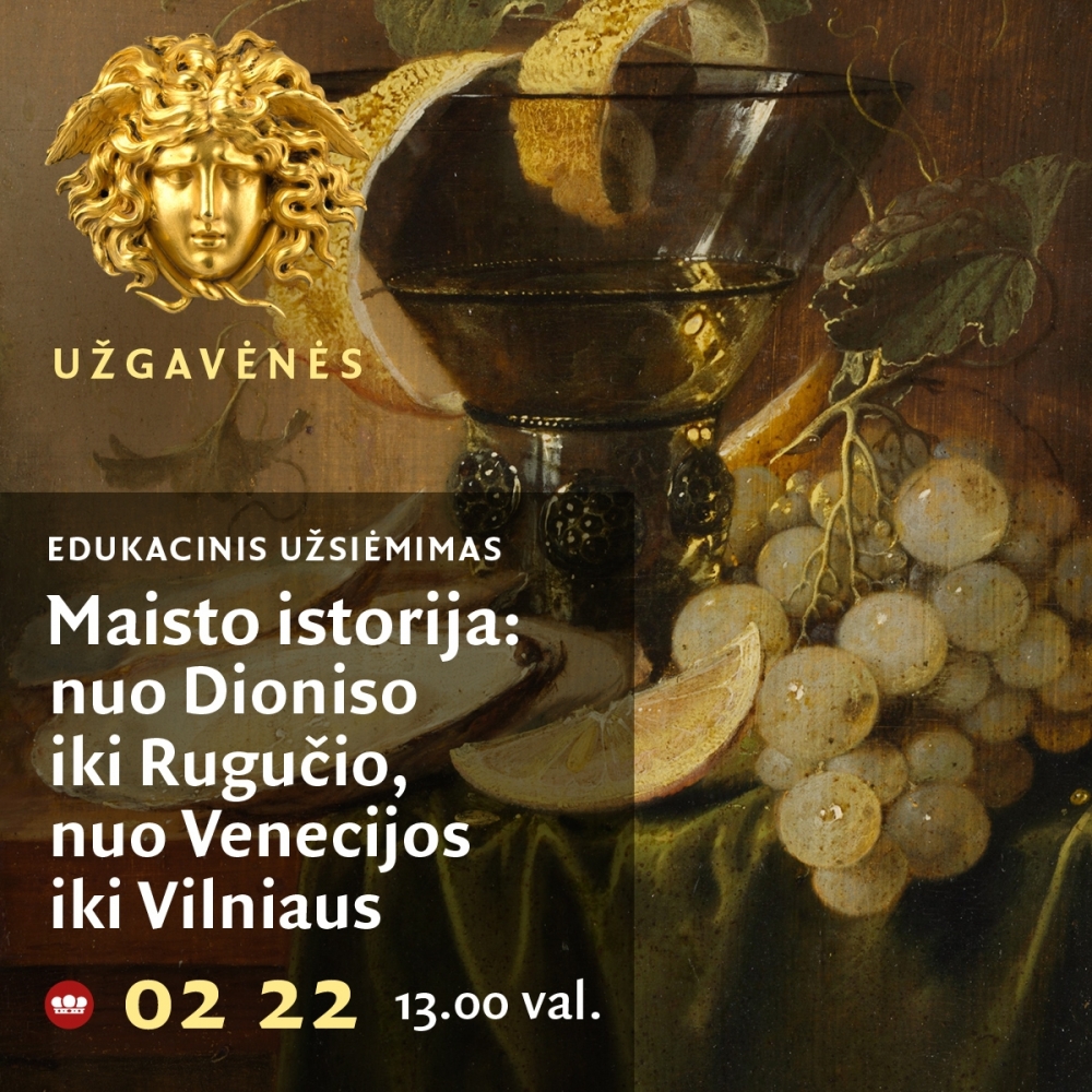 Maisto istorija: nuo Dioniso iki Rugučio, nuo Venecijos iki Vilniaus
