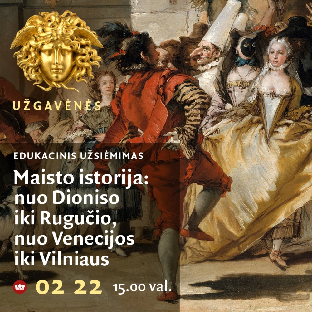 Maisto istorija: nuo Dioniso iki Rugučio, nuo Venecijos iki Vilniaus