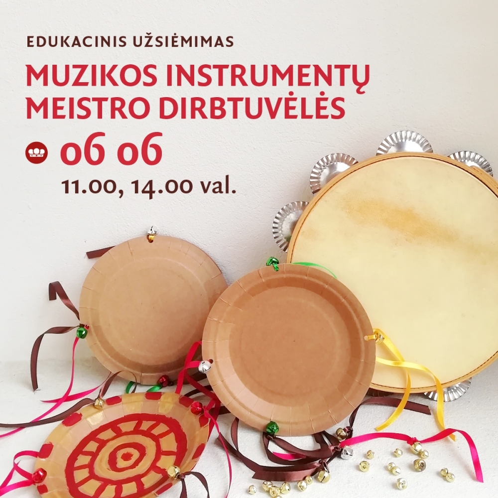 Muzikos instrumentų meistro dirbtuvėlės
