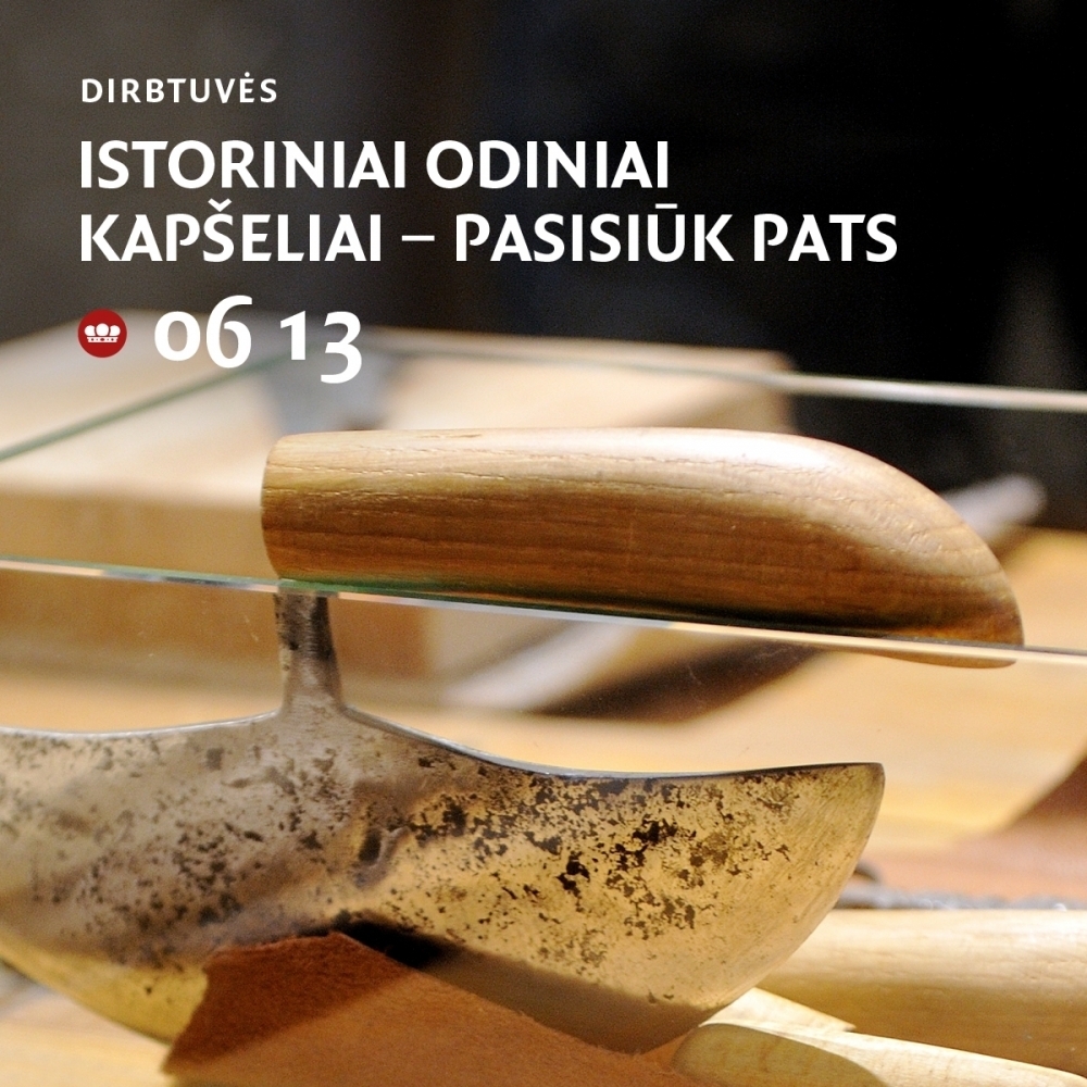 Istoriniai odiniai kapšeliai – pasisiūk pats