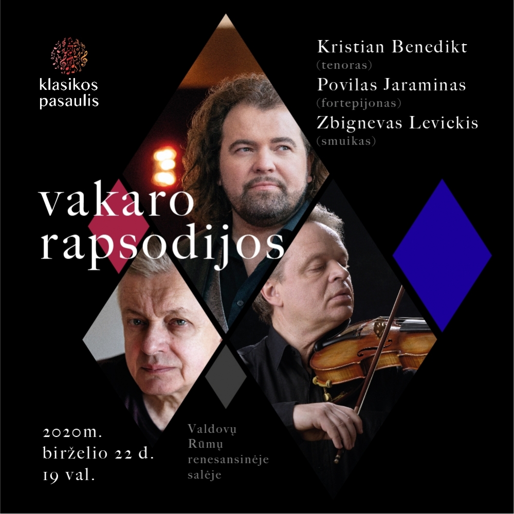 Kamerinės muzikos koncertas „Vakaro rapsodijos“
