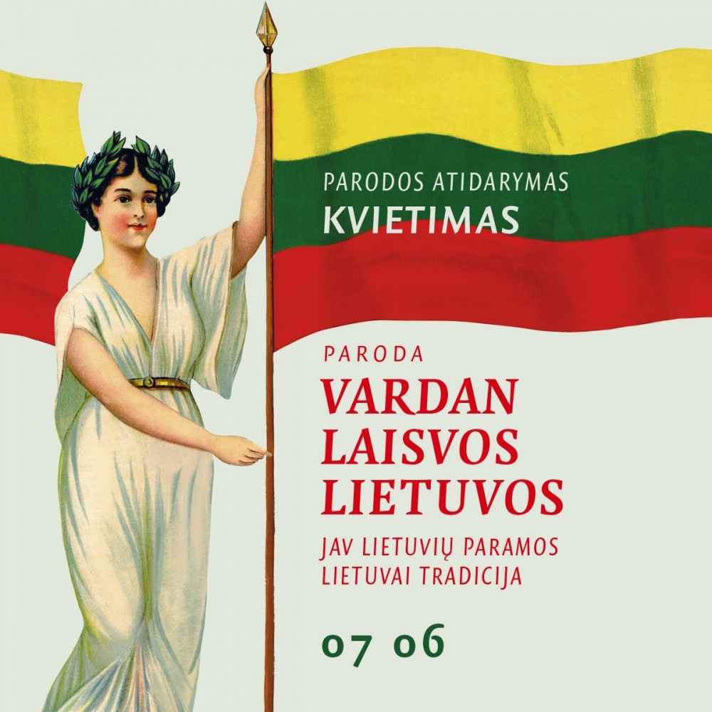 Parodos „VARDAN LAISVOS LIETUVOS: JAV lietuvių paramos Lietuvai tradicija“ atidarymas 