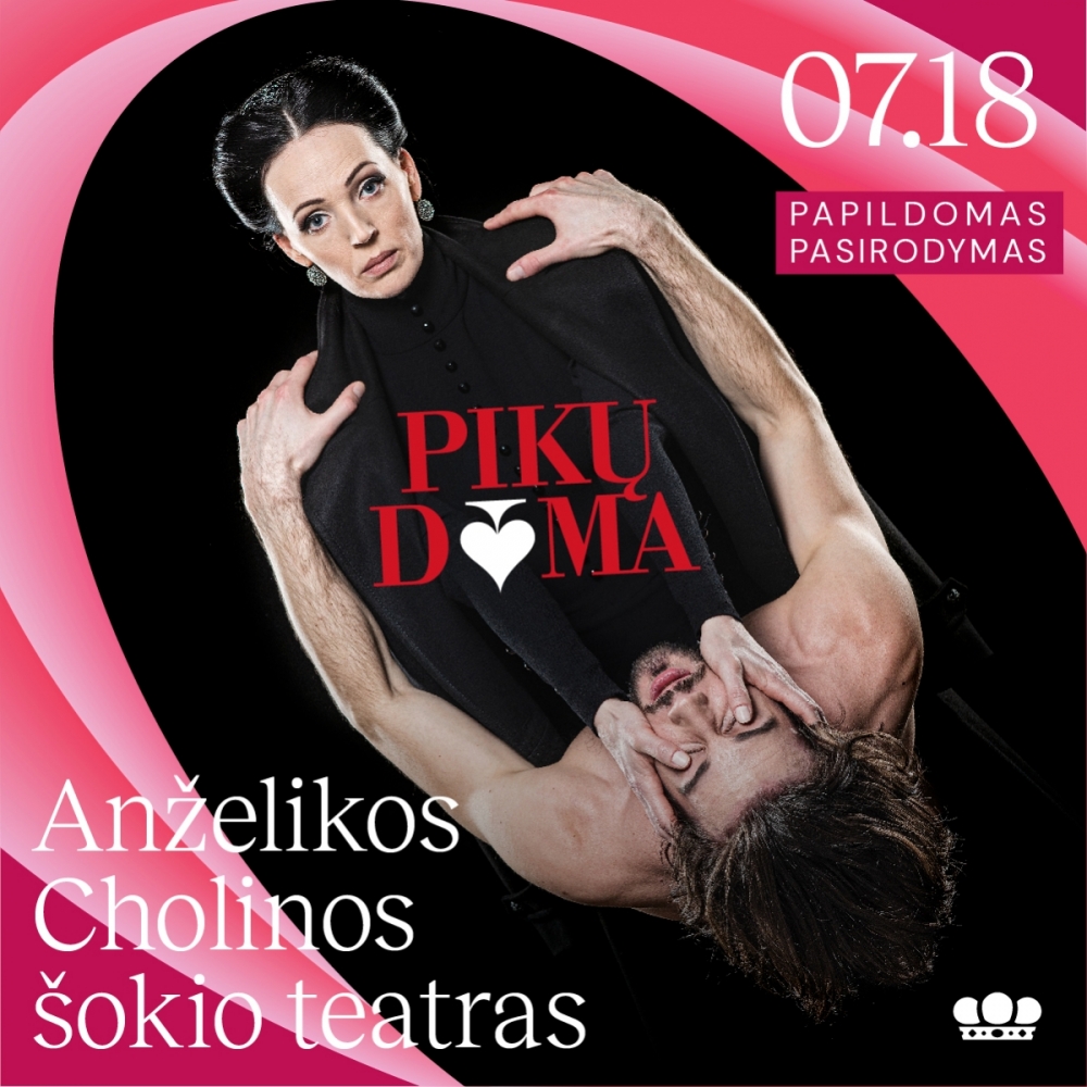(Papildomas) MIDSUMMER VILNIUS 2021: Anželikos Cholinos šokio teatras „Pikų dama“ 