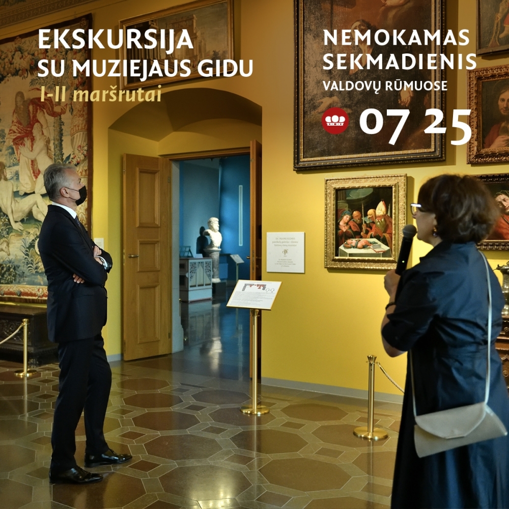 Apžvalginė ekskursija (I–II maršrutai) su muziejaus gidu
