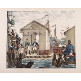 Grafikos darbas „Entrevue sur le Niemen“