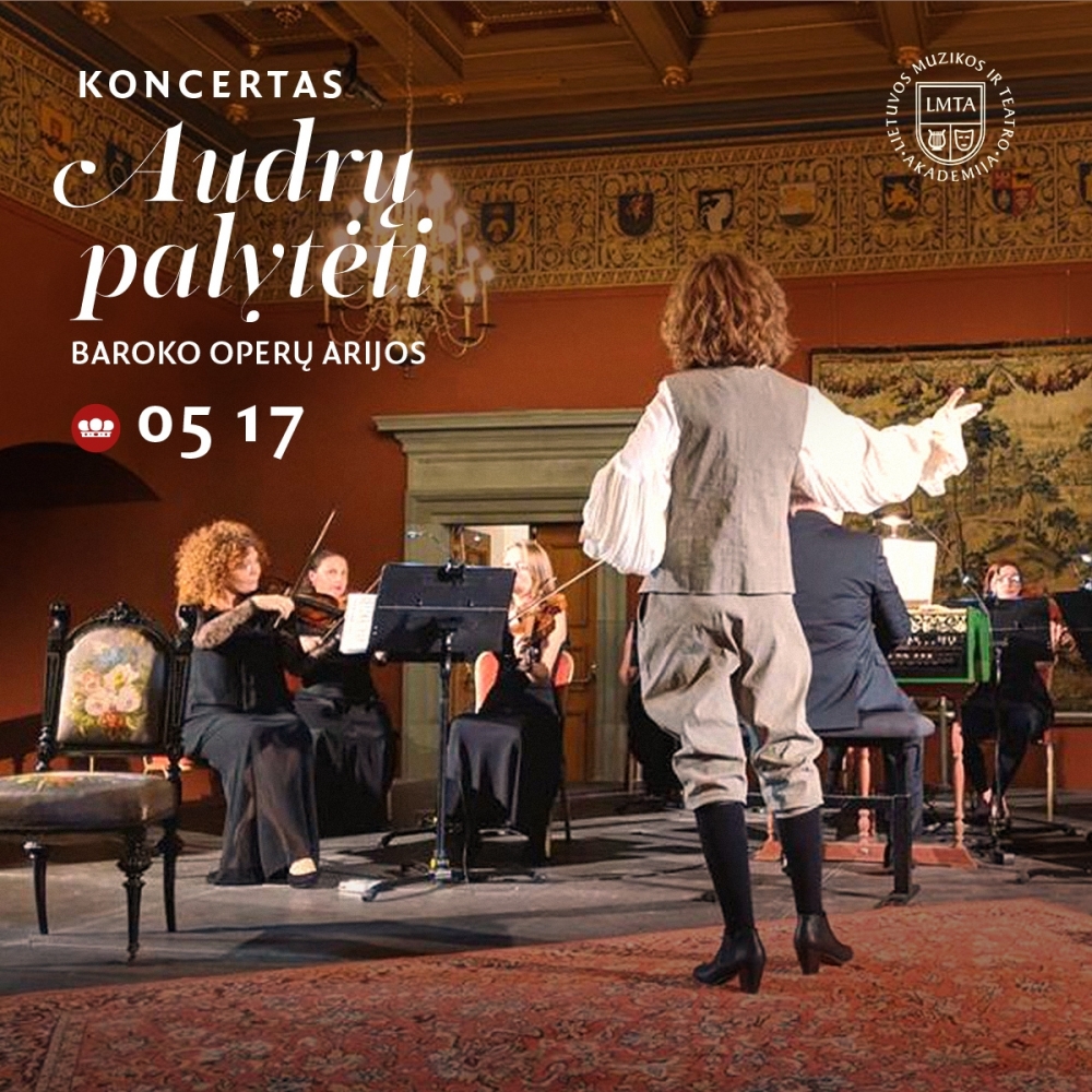 Baroko muzikos koncertas „Audrų palytėti“