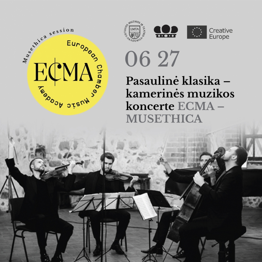 Kamerinės muzikos koncertas ECMA – MUSETHICA 